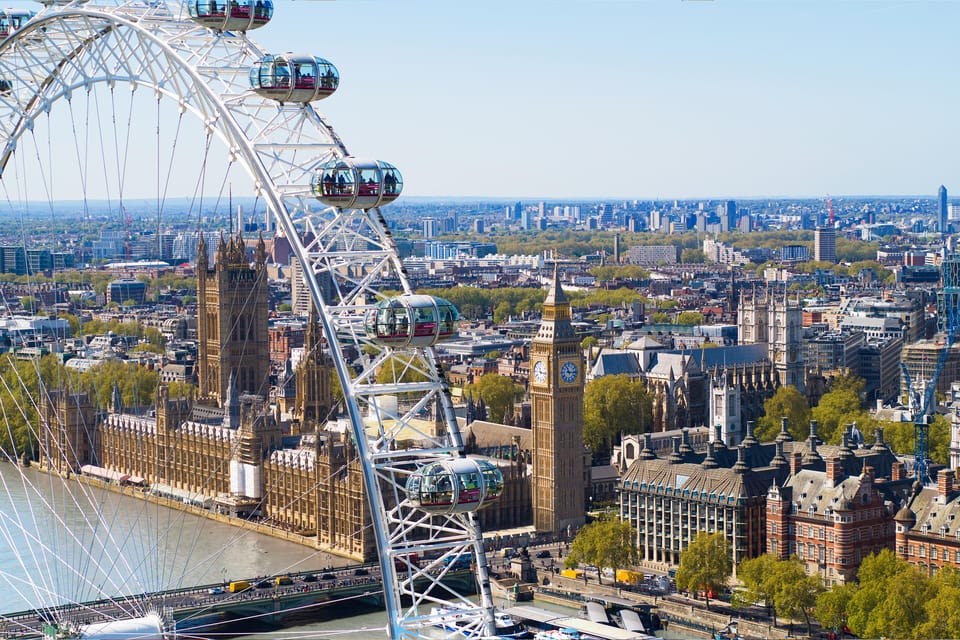 Beautiful shot of London Eye and River Thames London at night | SUPERPOBYT World