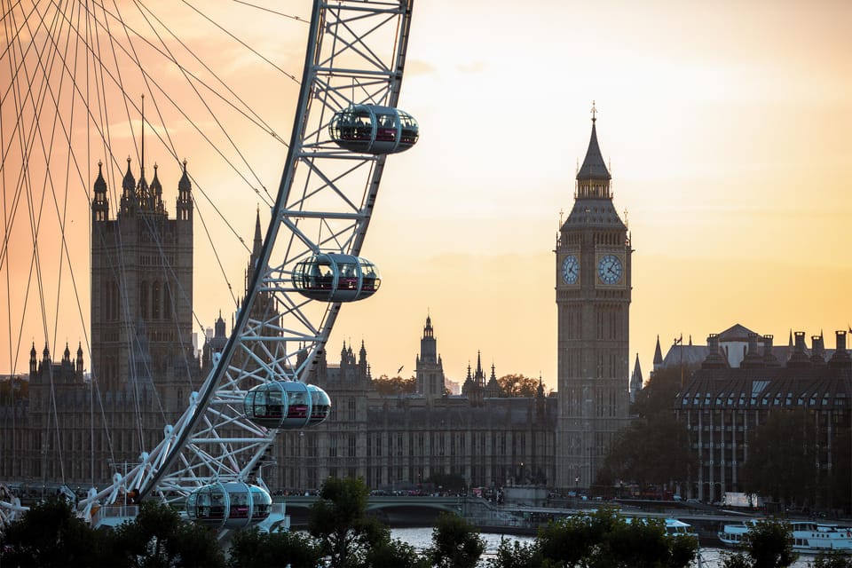 Beautiful shot of London Eye and River Thames London at night | SUPERPOBYT World